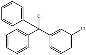 3-Chlorophenyldiphenylmethanol Structure