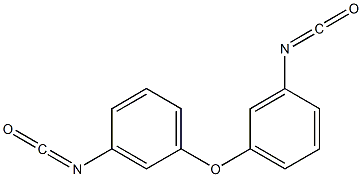 3,3'-Diisocyanato[1,1'-oxybisbenzene] Structure