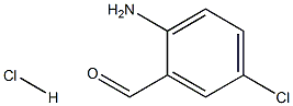 2-amino-5-chlorobenzaldehyde hydrochloride 구조식 이미지