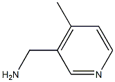 (4-Methyl-3-pyridinyl)methanamine 구조식 이미지