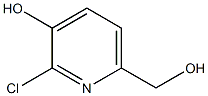 2-Chloro-6-(hydroxymethyl)-3-pyridinol 구조식 이미지