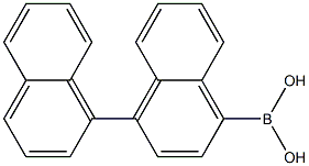 4-(naphthalene-1-yl)-1-naphthalene boronic acid
 구조식 이미지