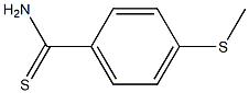 4-(Methylthio)thiobenzamide, 97% 구조식 이미지
