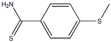 4-(Methylthio)thiobenzamide, 97% Structure