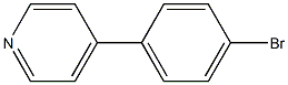 4-(4-bromophenyl)Pyridine Structure