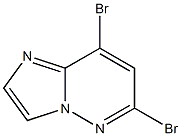 6,8-dibromoimidazo[1,2-b]pyridazine Structure