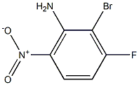 2-Bromo-3-fluoro-6-nitroaniline 구조식 이미지