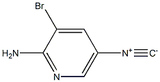 3-Bromo-5-isocyanopyridin-2-amine 구조식 이미지