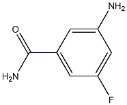 3-Amino-5-fluorobenzoylamine 구조식 이미지