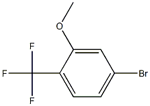 4-BroMo-2-Methoxybenzotrifluoride Structure