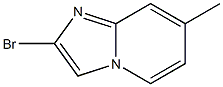 2-Bromo-7-methylimidazo[1,2-a]pyridine Structure