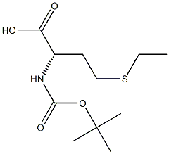BOC-L-ETHIONINE Structure