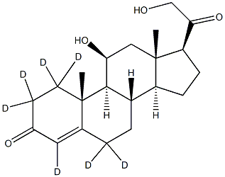 Corticosterone-d7 Structure