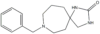 8-benzyl-1,3,8-triazaspiro[4.6]undecan-2-one 구조식 이미지