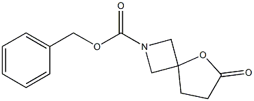 benzyl 6-oxo-5-oxa-2-azaspiro[3.4]octane-2-carboxylate Structure