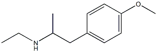 N-Ethyl-1-(4-methoxyphenyl)propan-2-amine Structure