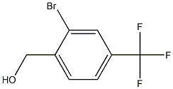 2-bromo-4-trifluoromethylbenzyl alcohol Structure