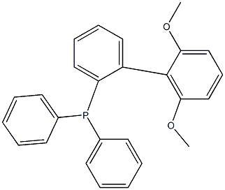 2-(Diphenylphosphino)-2',6'-dimethoxybiphenyl Structure