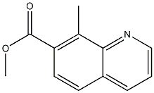 methyl 8-methylquinoline-7-carboxylate 구조식 이미지