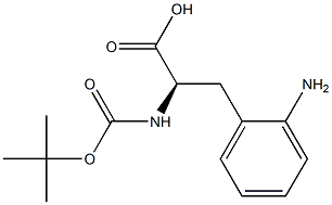 Boc-2-Amino-D-Phenylalanine 구조식 이미지