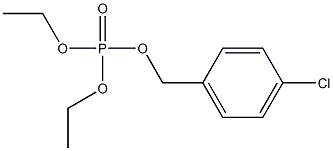 4-chlorobenzyl diethyl phosphate Structure