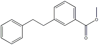 methyl 3-phenethylbenzoate 구조식 이미지