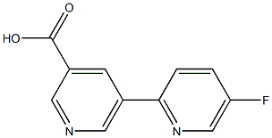 5-(5-fluoropyridin-2-yl)pyridine-3-carboxylic acid 구조식 이미지