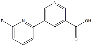 5-(6-fluoropyridin-2-yl)pyridine-3-carboxylic acid Structure