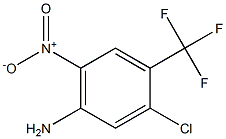 2-Chloro-4-amino-5-nitrobenzotrifluoride 구조식 이미지