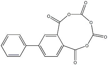 3,3,4,4-biphenyl tetracarboxylic anhydride 구조식 이미지