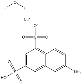 6-AMino-1,3-naphthalenedisulfonic Acid MonosodiuM Salt Hydrate [for DeterMination of 1-Naphthol in 2-Naphthol] 구조식 이미지