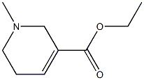 Ethyl 1-methyl-1,2,5,6-tetrahydropyridine-3-carboxylate Structure