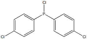Bis(4-chlorophenyl)chlorophosphine, 98+% 구조식 이미지