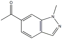 1-(1-Methyl-1H-indazol-6-yl)ethan-1-one 구조식 이미지