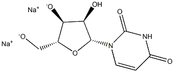 Uridine di-sodium salt Structure