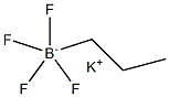 Potassium propyl fluoroborate 구조식 이미지