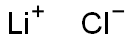 Lithium chloride solution (5MOL/L, sterile) 구조식 이미지