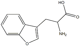 3-(3-benzofuranyl)-DL-alanine 구조식 이미지