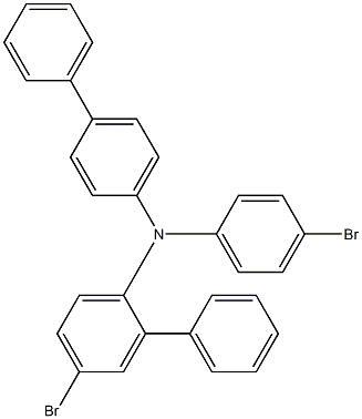 4,4'-dibromo-4''-biphenyltriphenylamine 구조식 이미지