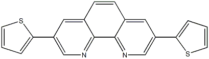 3,8-(dithiophen-2-yl)-1,10-phenanthroline Structure