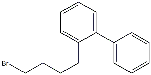 4-bromobutylbiphenyl Structure