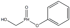 Phenyl hydroxymethylphosphinic acid Structure