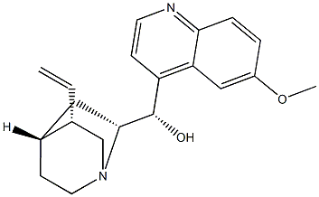 Quinine 구조식 이미지