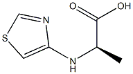 4-thiazole-D-alanine Structure
