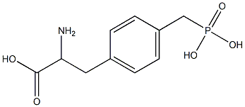 4-phosphomethyl-DL-phenylalanine Structure