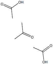 Acetone diacetate Structure