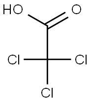 Trichloroacetic acid test solution (Pharmacopoeia) 구조식 이미지