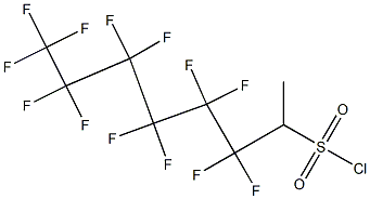 Perfluorohexylethylsulfonyl chloride 구조식 이미지