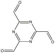 1,3,5 triazine-2,4,6-trialdehyde Structure