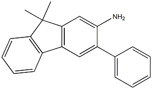 2-Amino-3-phenyl-9,9-dimethylfluorene Structure